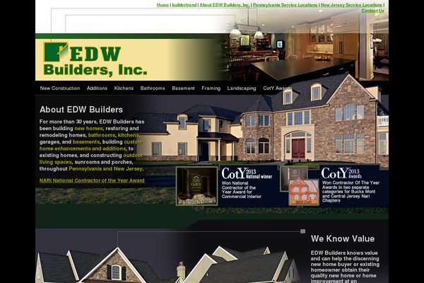edw theme websites examples