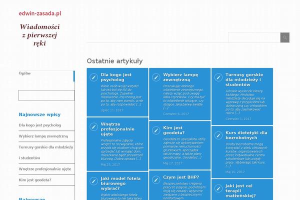 Claue theme site design template sample