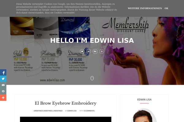 Sastro theme site design template sample