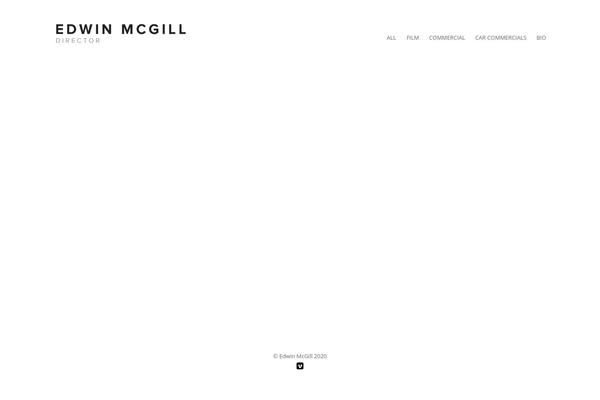 Minimal-portfolio theme site design template sample
