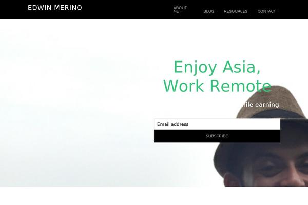 Parallax Pro theme site design template sample