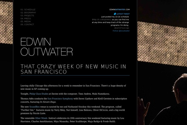 edwinoutwater.com site used Edwin