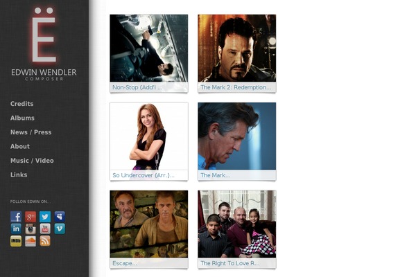 Re-capture theme site design template sample