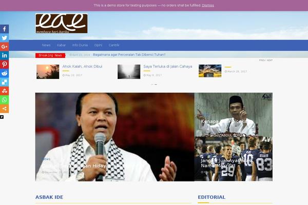 Site using Animated Twitter Bird plugin