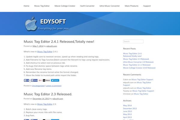 Toothpaste theme site design template sample