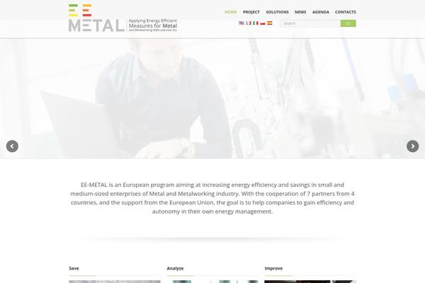 Sarraty theme site design template sample