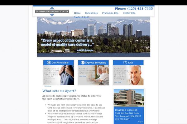 endoscopy theme websites examples