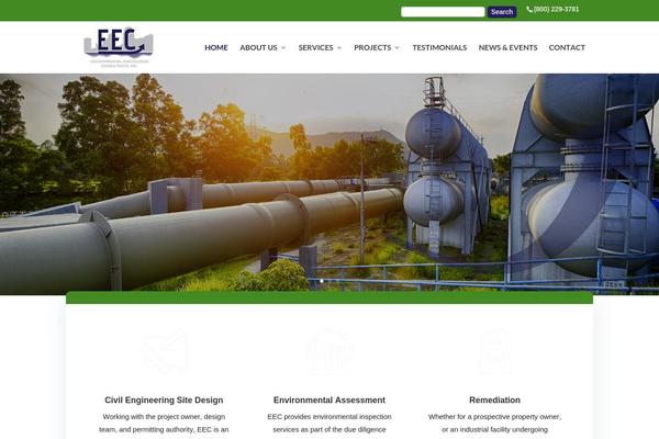 Divi Child theme site design template sample