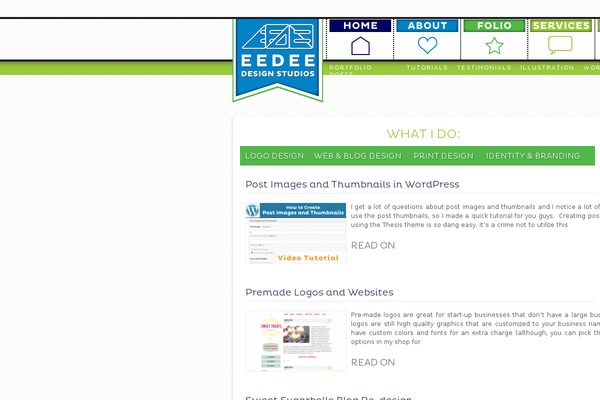 Thesis_182 theme site design template sample
