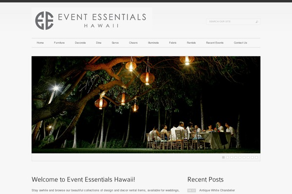 Luxury theme site design template sample