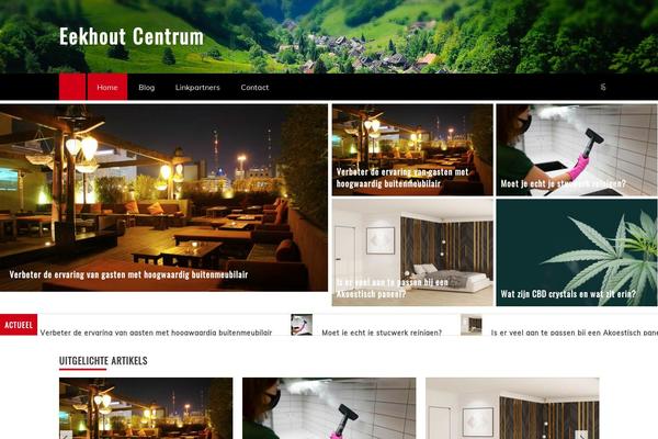 Refined Magazine theme site design template sample