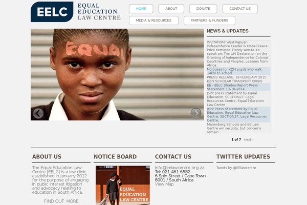 Site using Arscode-social-slider plugin