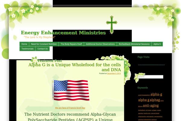 Tender Spring theme site design template sample