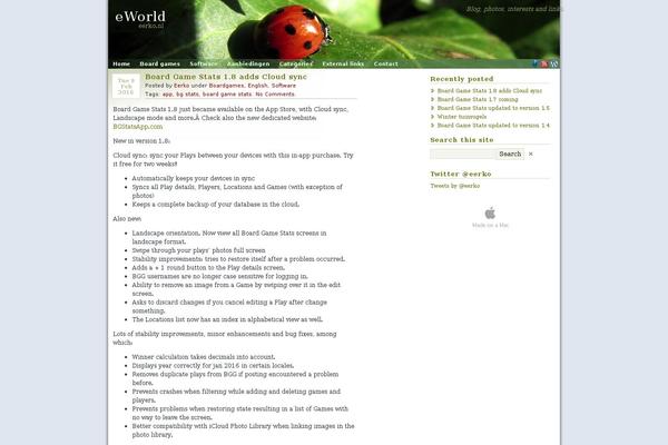 Site using Flickr-tag plugin