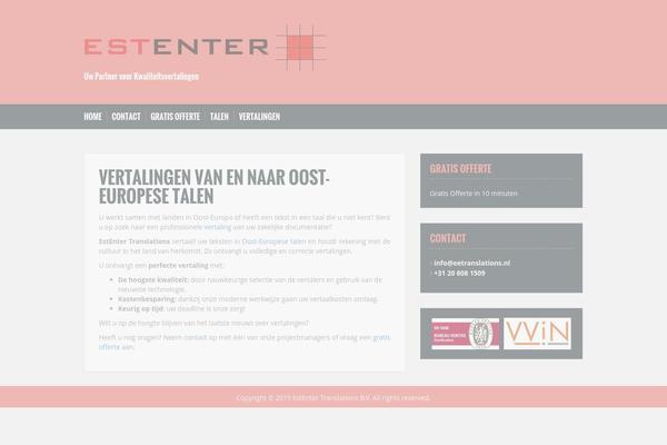Solon theme site design template sample