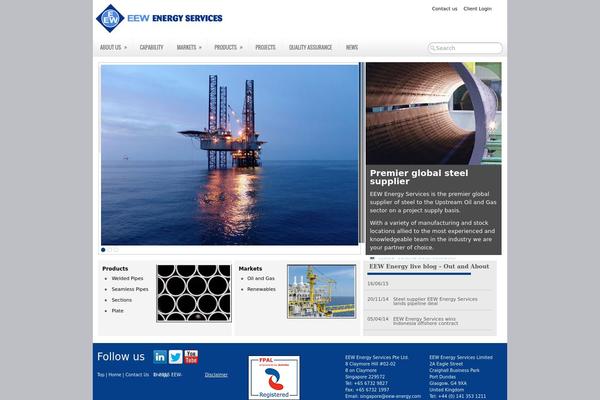 eew-energy.com site used Newsmagazine