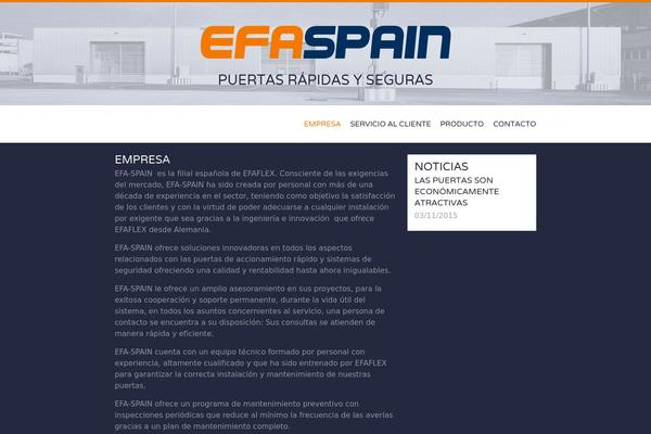efa-spain.com site used Efa-spain