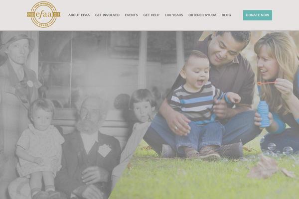 Philanthropy-parent theme site design template sample