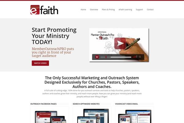 Extensio theme site design template sample