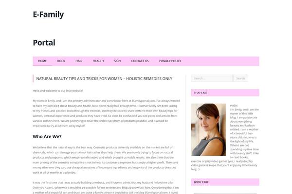 SmartMag theme site design template sample