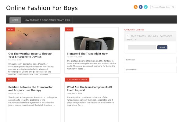 efashion-boy.com site used Perfume