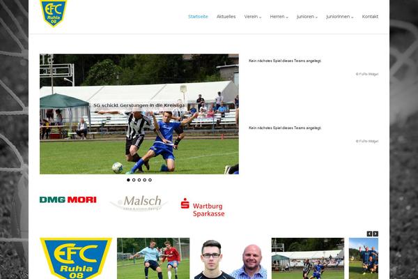 Site using Responsive Gallery plugin