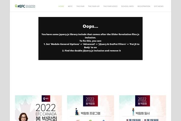 Unicon theme site design template sample