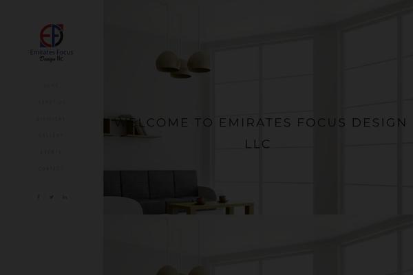 Archi theme site design template sample