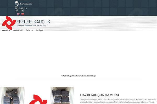 efelerkaucuk.com site used Pearlx