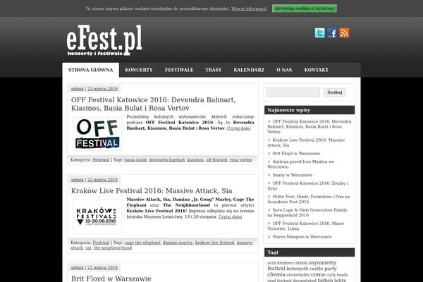 zeeSynergie theme site design template sample