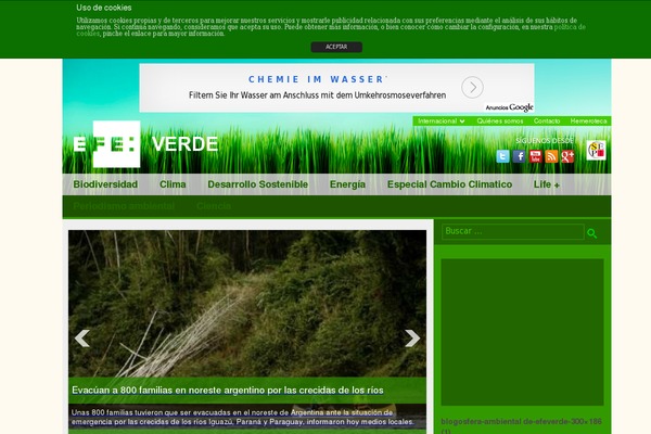 efeverde.com site used Etime