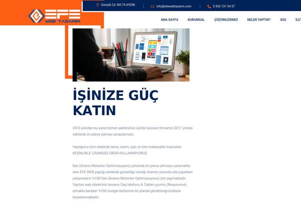 Bildpress theme site design template sample