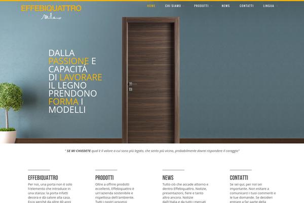 Senna theme site design template sample
