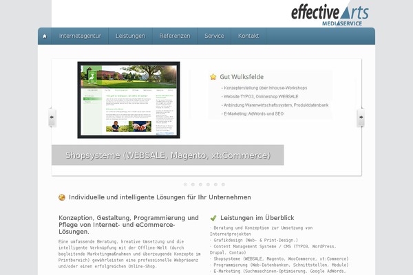 effective-arts.de site used Decanto