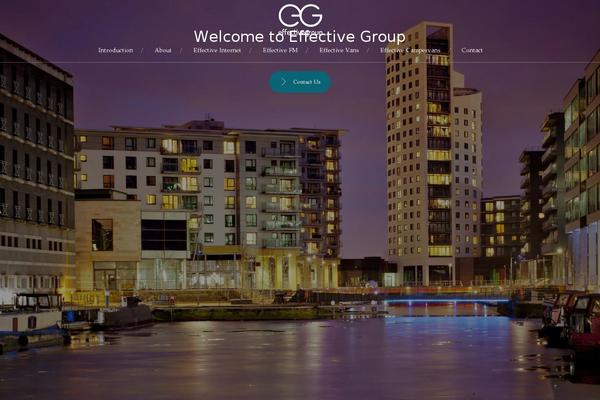 Nervaq theme site design template sample