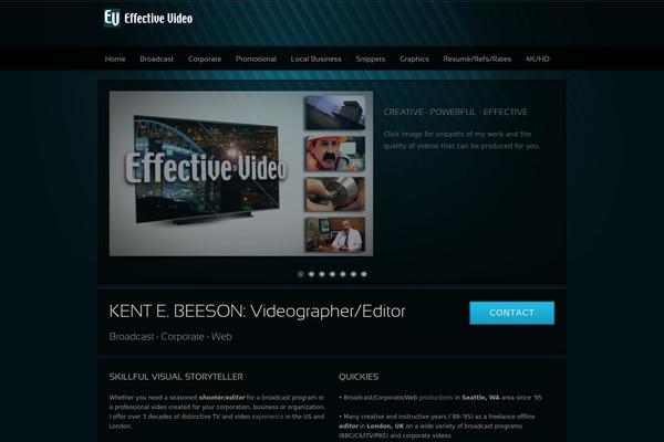 Modular theme site design template sample