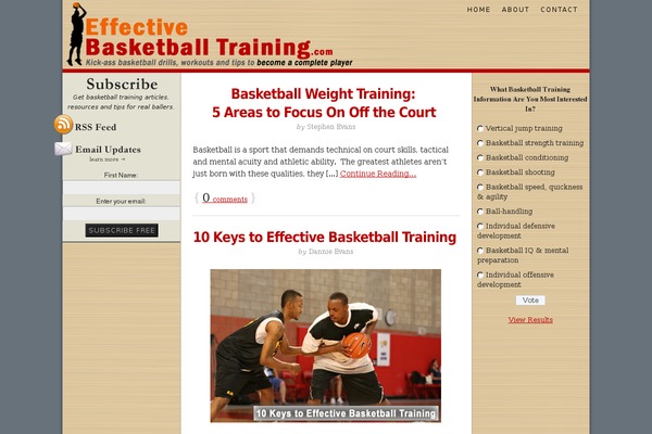 Thesis 1.8 theme site design template sample