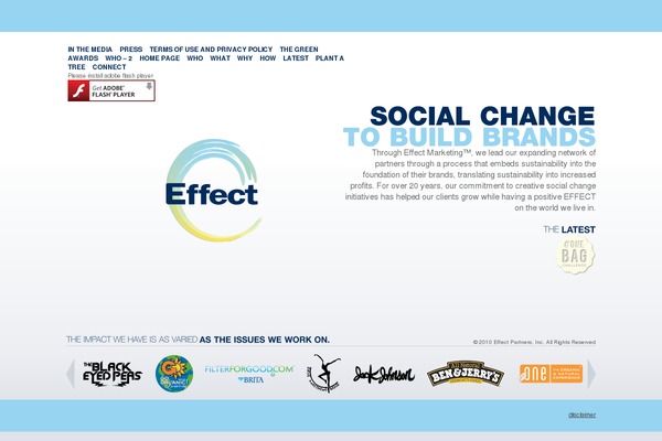 effectpartners.com site used Effect