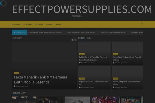 effectpowersupplies.com site used NewsCover