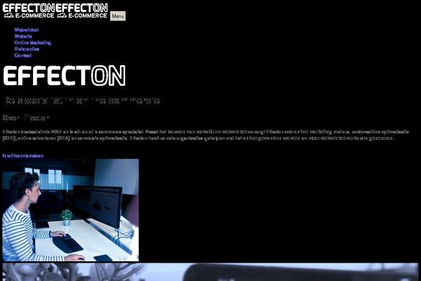 Parallax theme site design template sample