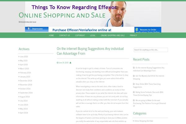 Reizend theme site design template sample
