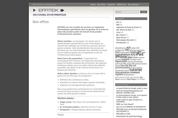 Grey Matter theme site design template sample