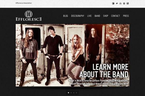 Musicpro theme site design template sample