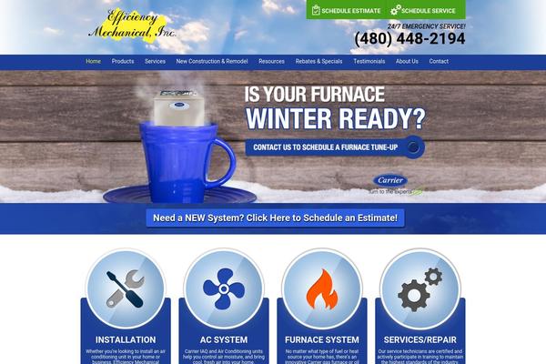 Ultimatum theme site design template sample