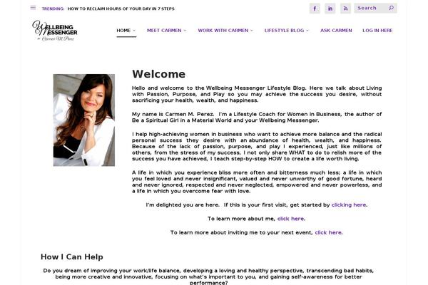 WP-Ellie theme site design template sample