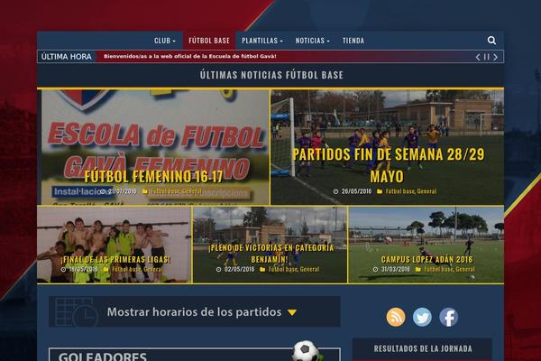 Valenti theme site design template sample
