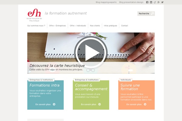 efh.fr site used Efh