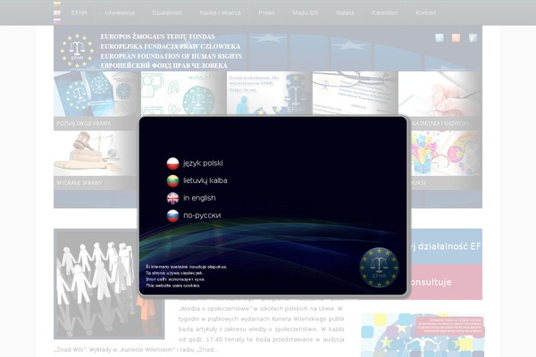Site using Better archives widget plugin
