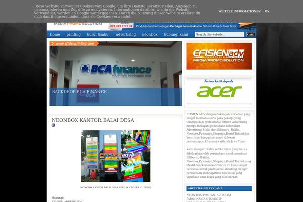 Studioblue theme site design template sample