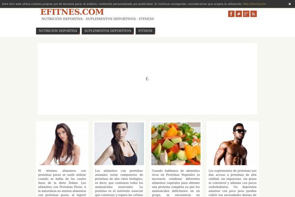 Parabola theme site design template sample